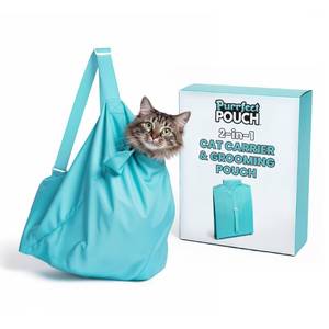 lot 4228 image: PurrFect Pouch The Original AS SEEN ON TV. Comfy Soothing Cat Carrier