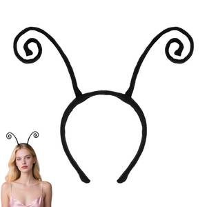 lot 4247 image: UlZDVUli Butterfly Antenna Headband, Black Ladybug Moth Bee Ant Antenna Headbands Hairband, Halloween Tiara Costume Hair Band Accessories for Women Adults for Halloween Parties Cosplay Christmas