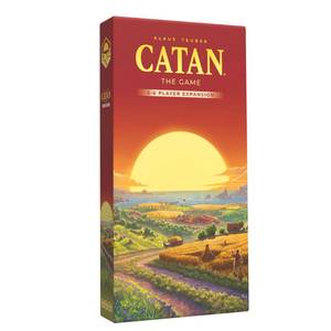 lot 6093 image: CATAN 5-6 Player Board Game Expansion (6th Edition) Add More Players to Your Adventure, Ages 10, 3-6 Players, 60-90 Minute Playtime
