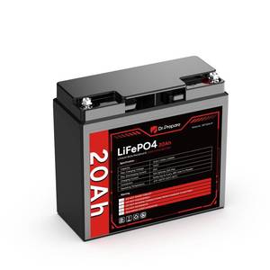 lot 6131 image: DR.PREPARE 12V 20Ah LiFePO4 Lithium Battery with Grade A Cells, 4000 Deep Cycle Lithium Iron Phosphate Rechargeable Battery with 20A BMS for Fish Finder, Solar, Lighting, Alarm System