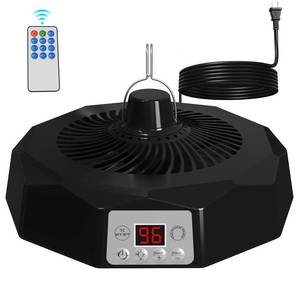 lot 6178 image: Nexum 400W Chicken Coop Heater with Thermostat & Light- Safe Pet House Heater for Dog, Chicks, Reptiles & Cats - Auto Shut-Off Protection, Remote Control & Steady Temperature (Black) Parts Only