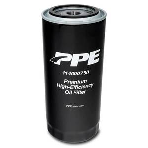 lot 6185 image: - Premium High-Efficiency Oil Filter (Tall) 114000750 Compatible with 2020 GM 6.6L Duramax L5P (Replaces AC Delco PF26)