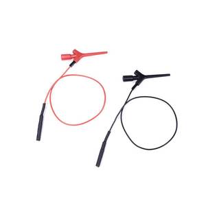 lot 6204 image: BOCEUC Multimeter Test Hook Clip, Mini SMD Grabber Test Clip with Lead to 2mm Jack Socket, Test Lead Minigrabber for Logic Analyzer