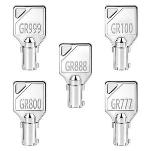 lot 8094 image: Naerza GR777 & GR800 & GR888 & GR100 & GR999 Speed Queen Key - Washer Dryer Key for Commercial Coin Laundry - Compatible with Speed Queen Dryer & 54612 Washing Machine Laundry (GR777&800&888&100&999)