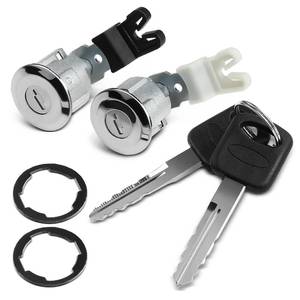lot 8106 image: A-Premium Front Door Lock Cylinder Set with 2 Keys Compatible with Ford F-150, F-250, F-350, Aerostar, Ranger, E-150, E-250, Bronco & Mazda B2300, B2500, B3000, B4000 & Mercury Mountaineer