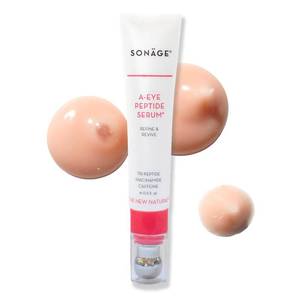lot 8111 image: Sonage A-Eye Peptide Serum for Dark Circles, Puffiness, Under Eye Bags, Wrinkles & Fine Lines  Anti-aging Serum for Eyes