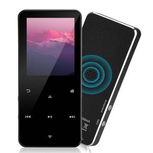 lot 14337 image: 144GB MP3 Player - Music Player with Bluetooth 5.2 HiFi Sound Shuffle Single Loop FM Radio Built-in HD Speaker Voice Recorder Mini Design Ideal for Sport Earphones Included-Black-A5