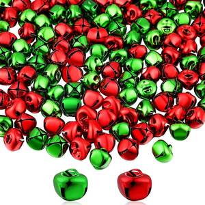 lot 14341 image: Zhanmai 300 Pieces Jingle Bells Bulk for Craft, DIY Christmas Bells for Decoration, Home Decoration(0.5 Inch,RedGreen)