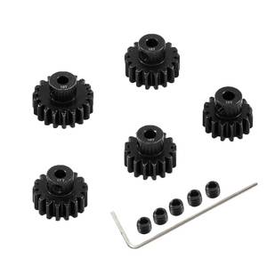 lot 14397 image: Metal Steel 3.175mm Shaft 32P Pinion Gear Set 15T 16T 17T 18T 19T Compatible with 110 Crawler Truck Traxxas Arrma HSP HPI AXIAL Tamiya LOSI RC Car Upgraded Parts