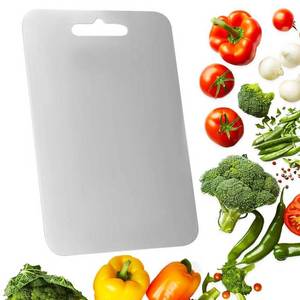 lot 14401 image: Titanium Cutting Board �� 100% Pure Titanium Cutting Board for Kitchen, Double-Sided, Dishwasher Safe, Ideal for Cutting Meat, Vegetables & Fruits, Indoor or Outdoor Use
