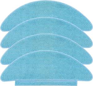 lot 14404 image: Lubluelu 4 Pack Vacuum Mop Cloth Pads Replacement SL60D, SL61 and SL60W Robot Vacuum, Reusable Microfiber Soft Pad
