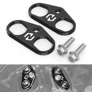 lot 14413 image: NICECNC Black Tappet Cuffs Tappet Guide Aluminum Tappet Stabilizer Cuffs Compatible with Harley CVO Road Glide FLTRXSE 2018-2021, Replacement for 15410085, See Fitments