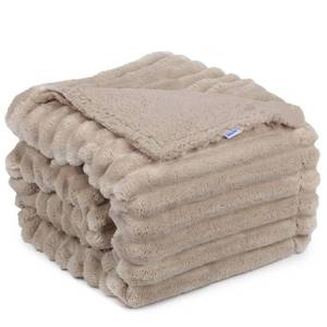 lot 19562 image: ZAKAPAWS Waterproof Dog Blanket, Soft Fleece Blanket for Couch Protector, Reversible Pet Blankets Furniture Protector Cover for Small Medium Large Dogs Cats (Line, 60x80)
