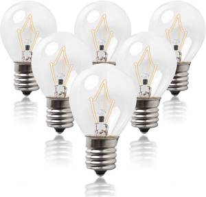 lot 20439 image: Seentech S11 E17 Intermediate Base 40 Watt 120V Incandescent Bulbs Adjustable Warm White Light - Lava Lamp Replacement Bulb, Suitable for 14.5-Inch20oz Flash and Lava lamp (6 Pack)