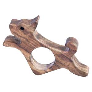 lot 20455 image: Walnut Dog Book Page Holder, Smooth Finish Wood Book Holder for Reading, Ideal Book Reader Gifts, Book Worm Gifts for Women, Thumb Book Page Holder - for Book Lovers & Literary Gifts (Mini)