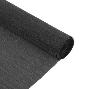 lot 20458 image: MECCANIXITY Crepe Paper Roll 8.2ft Long 10 Inch Wide for Wedding Ceremony Various Large Festivals Decoration,Black