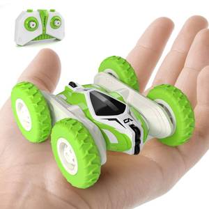 lot 20483 image: Tecnock Remote Control Car RC Cars for Kids, 4WD 2.4GHz Remote Control Toys, Double Sided Flips 360° Rotating RC Stunt Car, Toy for 5 6 7 8 Year Old Boys Girls