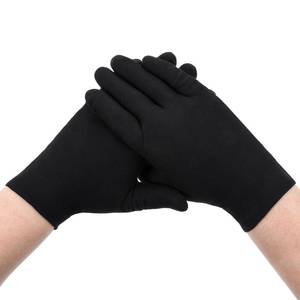 lot 20494 image: FdcLixuvol 6 Pairs Cotton Gloves, Cotton Work Gloves Thin Cottons Glove Handling Glove Liners Men Thin Jewelry Glovees Black Cottons Glovees for Men Women Handling Jewelry Film Work Inspection