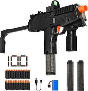 lot 5259 image: Electronic Foam Dart Toy Gun with USB Charging