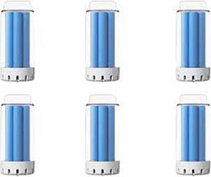 lot 20450 image: Waterpik Eco-Vacs Delta Soft Flow Cleaner Filters - Set of 5