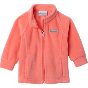 lot 4290 image: Columbia Youth Infant Benton Springs Fleece Jacket, Hot Coral, 1218
