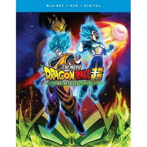 lot 3334 image: Dragon Ball Super Broly (Blu-Ray  DVD  Digital CrunchyRoll)
