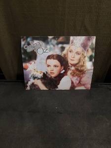 lot 3346 image: The Wizard of Oz Movie Metal Wall Sign Metal