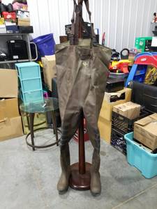 lot 3385 image: White River Fly Shop Chest Waders Size 12
