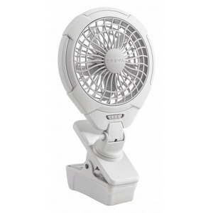 lot 3386 image: TrevaO2cool Clip Fan  2 Speeds  Gray  Not Applicable FC05807