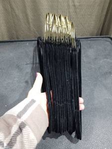 lot 3389 image: (14) Black Velvet Suit Hanger