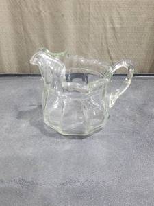 lot 3391 image: Antique EAPG US Glass Colonis  Panel and Band Pattern Pitcher