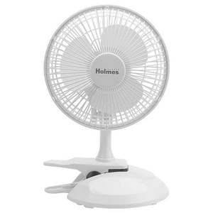 lot 3422 image: H 6  Clip On Table Fan White