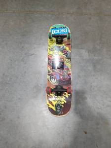 lot 3440 image: Tony Hawk Skateboard with Hot Rod Graphic