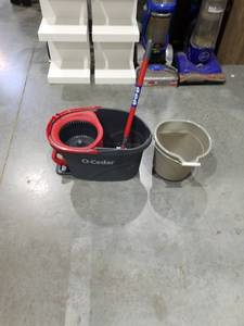 lot 3443 image: O-Cedar EasyWring Spin Mop and Bucket System
