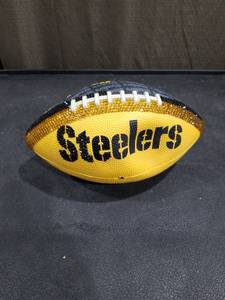 lot 3455 image: Pittsburgh Steelers Decorative Football