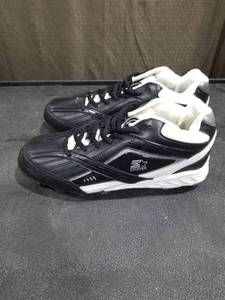 lot 3462 image: Starter Baseball Cleats BlackWhite Size 8
