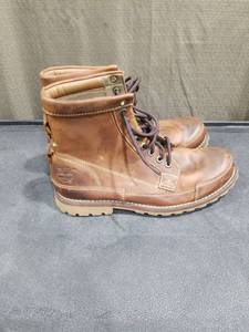 lot 3489 image: Timberland Earthkeepers Brown Leather Boots Size 10.5