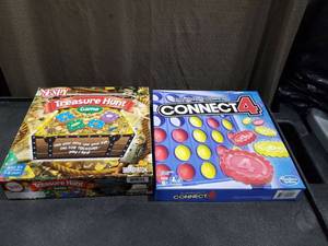 lot 3492 image: Board Games Lot - I Spy Treasure Hunt and Connect 4