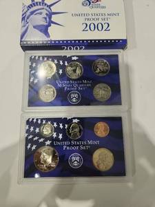 lot 3495 image: 2002 United States Mint Proof Set