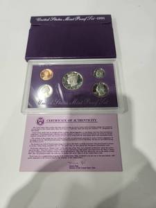 lot 3497 image: 1991 United States Mint Proof Set
