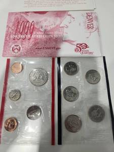 lot 3505 image: 1999 US Mint Uncirculated Coin Set - State Quarters