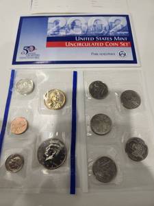 lot 3508 image: 2002 US Mint Uncirculated Coin Set - Philadelphia