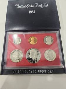 lot 3509 image: 1981 United States Proof Set