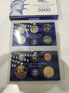 lot 3511 image: 2000 United States Mint State Quarters Proof Set