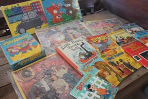 lot 3316 image: Vintage Playskool Puzzle, Disney Records, Books & More