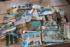 lot 3323 image: Vintage Travel Post Cards & More