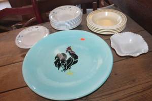 lot 3387 image: Large Serving Platter & More