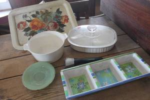 lot 3429 image: Corning Ware Casserole Dishes & More