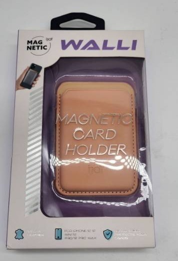 lot 67087 image: Walli Magnetic Card Holder for Smartphones - Retail $24