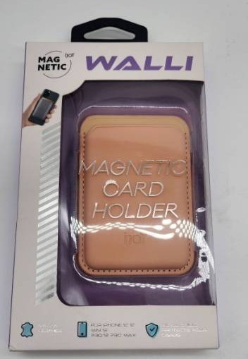 lot 67088 image: Walli Magnetic Card Holder for Smartphones - Retail $24